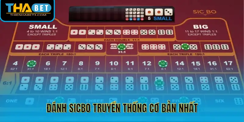 Đánh Sicbo truyền thống cơ bản nhất